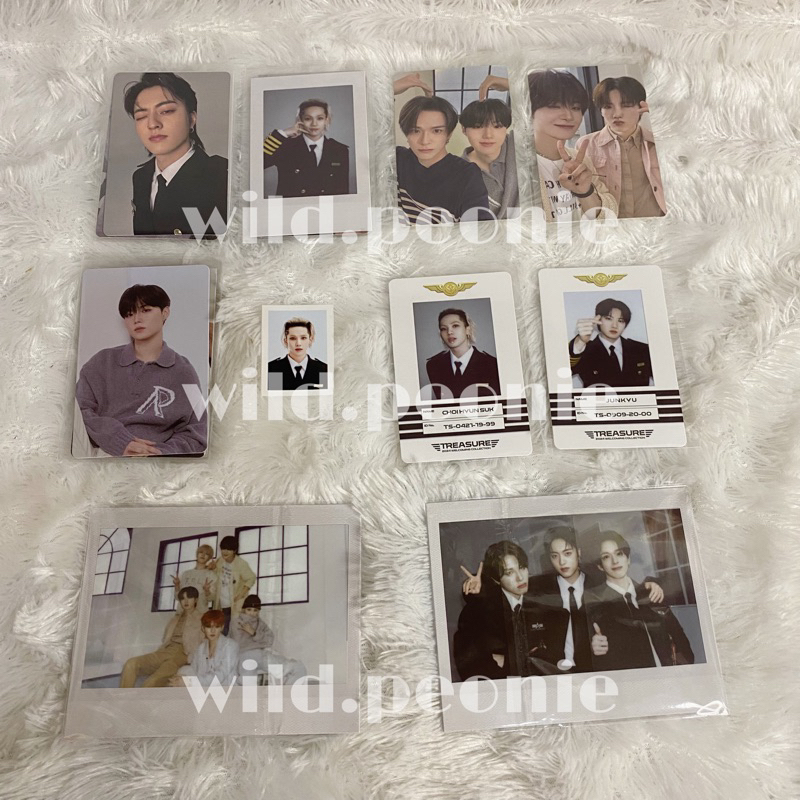 [READY] PHOTOCARD MEMBER SET TREASURE 2024 WELCOMING COLLECTION YOSHI JUNKYU HYUNSUK DOYOUNG