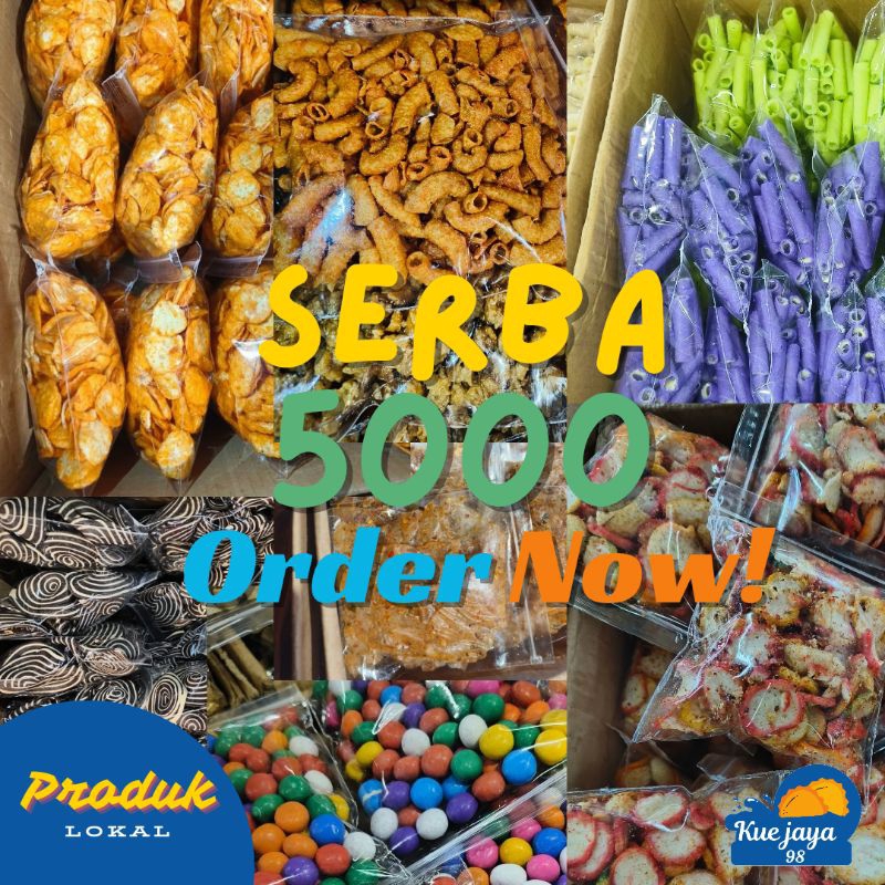 [PROMO SERBA 5000]Snack Serba 5000 ||Cemilan ||Camilan ||Jajanan||Snack 5000