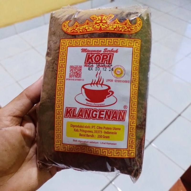 

kopi Klangenan asli Pringsewu lampung200gr