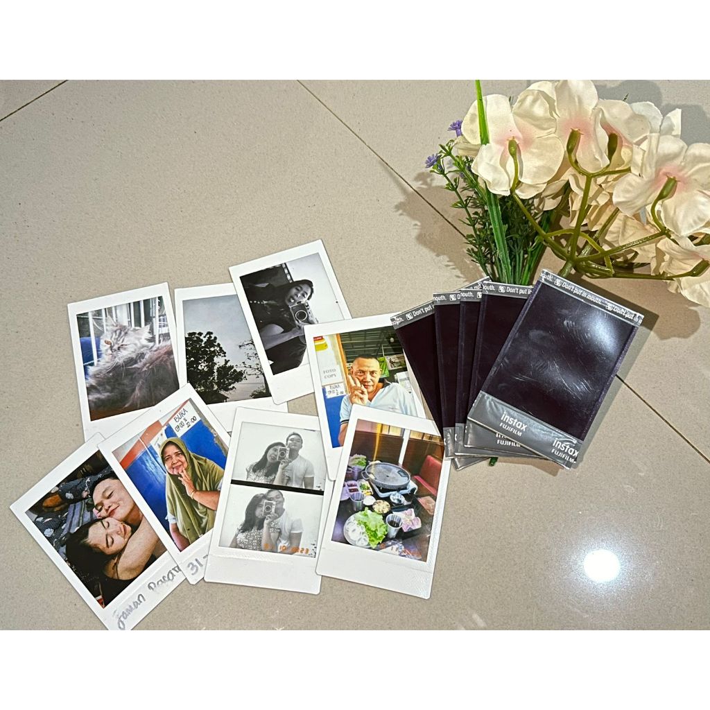 (tidak jual alat) Cetak Foto Polaroid Instax Original Fujifilm ( PROSES CEPAT )