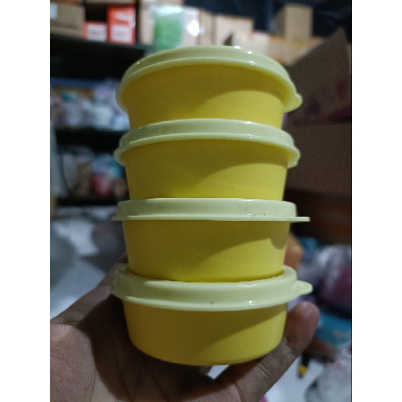 mini round countainer 80 ml tupperware