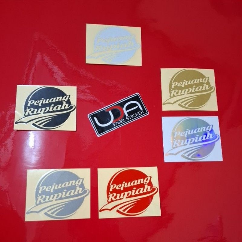 STICKER PEJUANG RUPIAH CUTTING