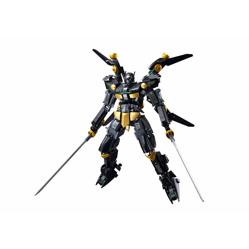 Mainan Sluban Brick M38 - B1052 Robot Mecha Black Bat Hero