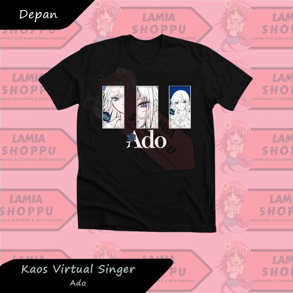 LS - Kaos Ado Virtual Singer T-Shirt Ado Vtuber