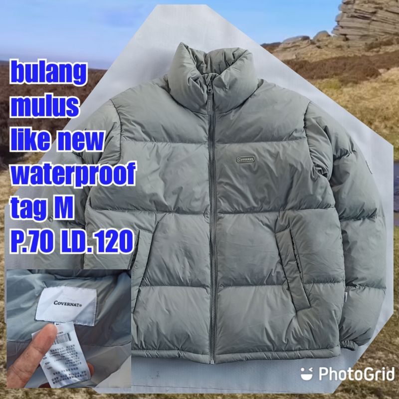 jaket gunung outdoor puffer gelembung bulang bulu angsa covernat