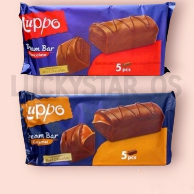 

PROMO! LUPPO DREAM BAR PREMIUM CHOCOLATE / CARAMEL BAR 150GR ( ISI 5 PCS @30GR)