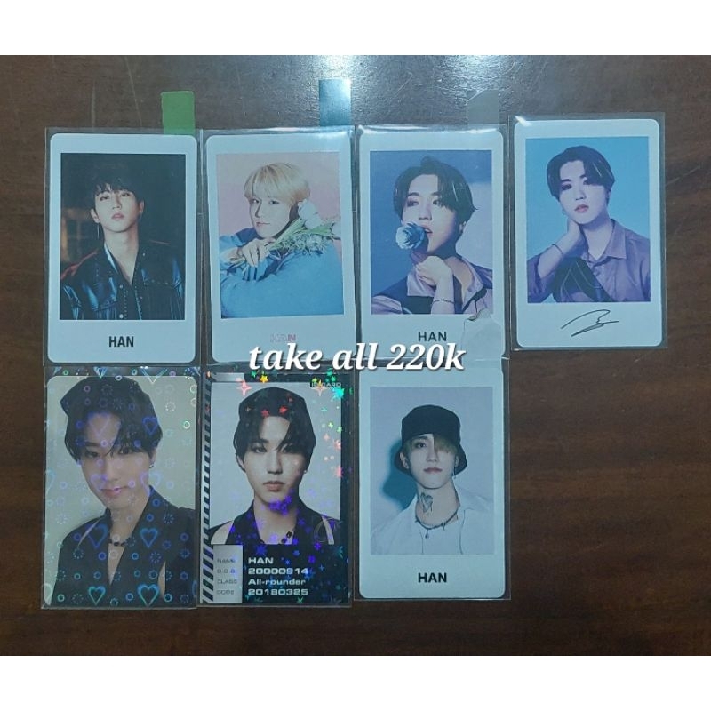 Photocard Pola Han Jisung Stray Kids Skz PC