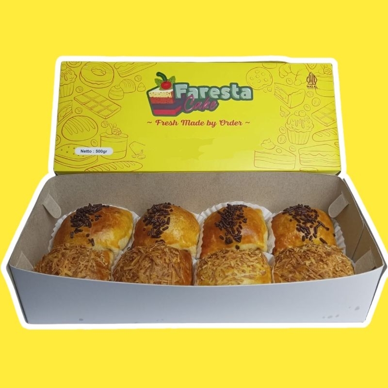 

Piscoklegit_ Dapat 2 Box - Bolen Pisang Cokelat Keju Dan Cokelat Cheese Roll - Cemilan Kekinian