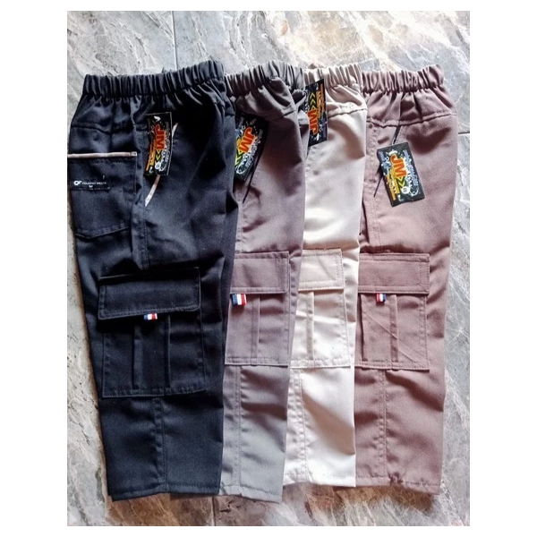 Celana Sirwal Anak / Sirwal Anak Cargo Panjang Usia 2,4,5,6,7,8,9,10 Tahun