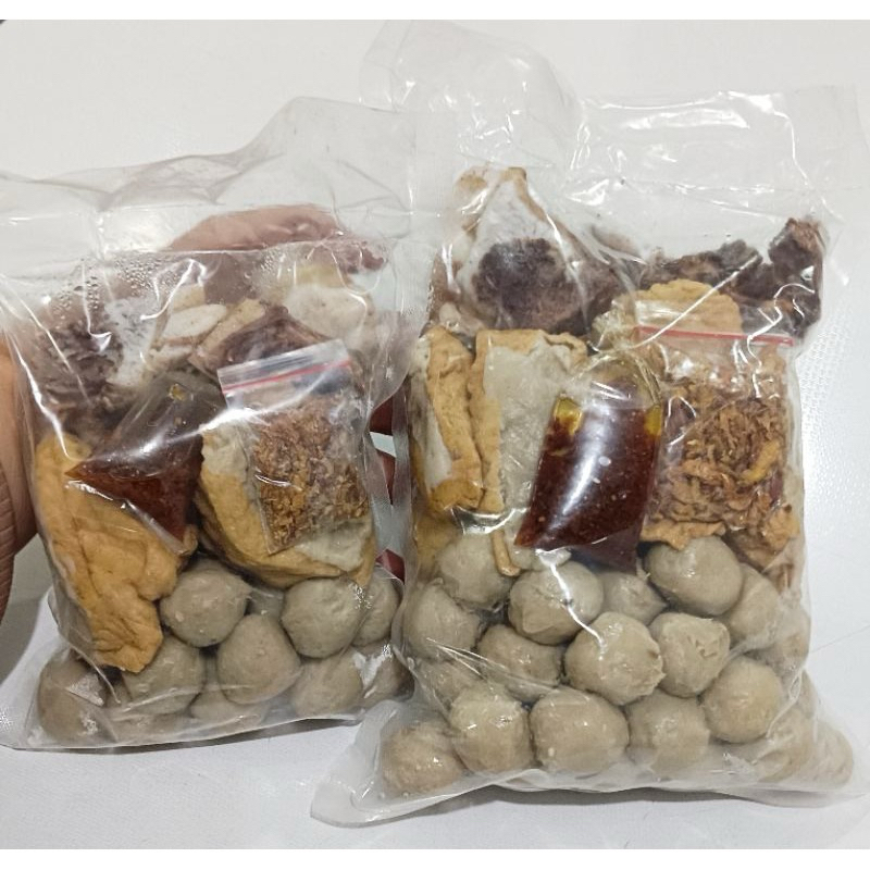 

PAKET BASO KOMPLIT Homemade / PAKET BAKSO KOMPLIT DAGING SAPI