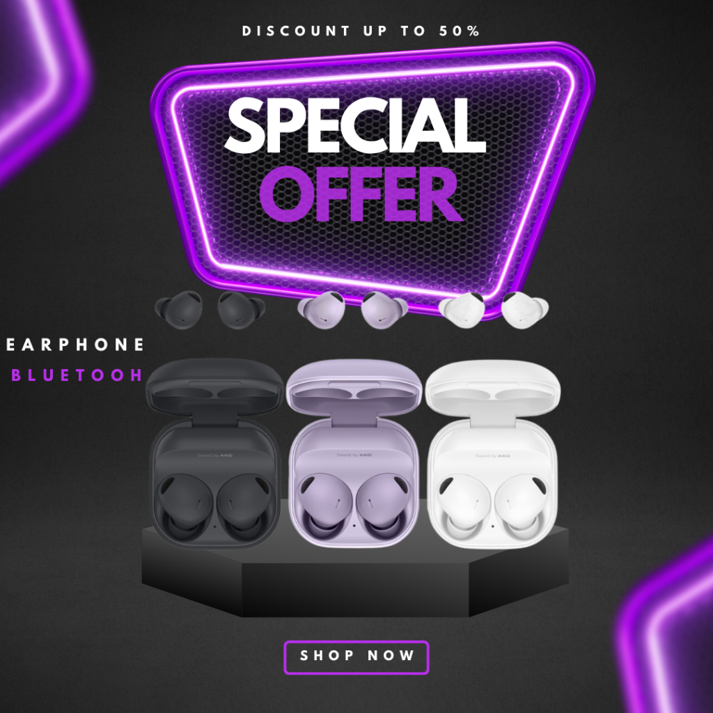 SAMSUNG Bluetooth Headset /SamsungGalaxy Buds 2 Pro Wireless SportsHeadset Bluetooth Headset