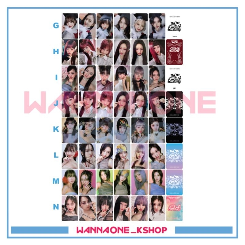 photocard IVE SWITCH album pob