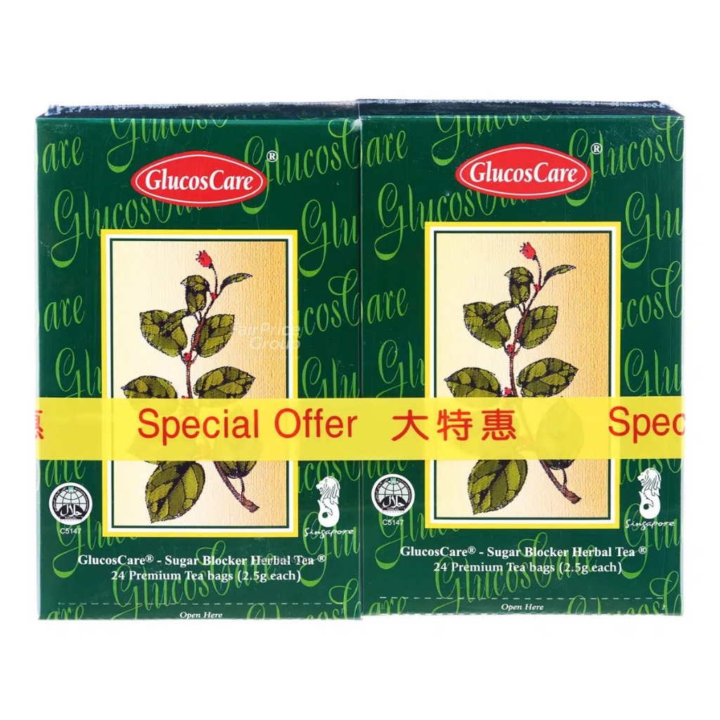 

GlucosCare Sugar Blocker Herbal Tea (Premium Tea Bag) 48sX2.5g