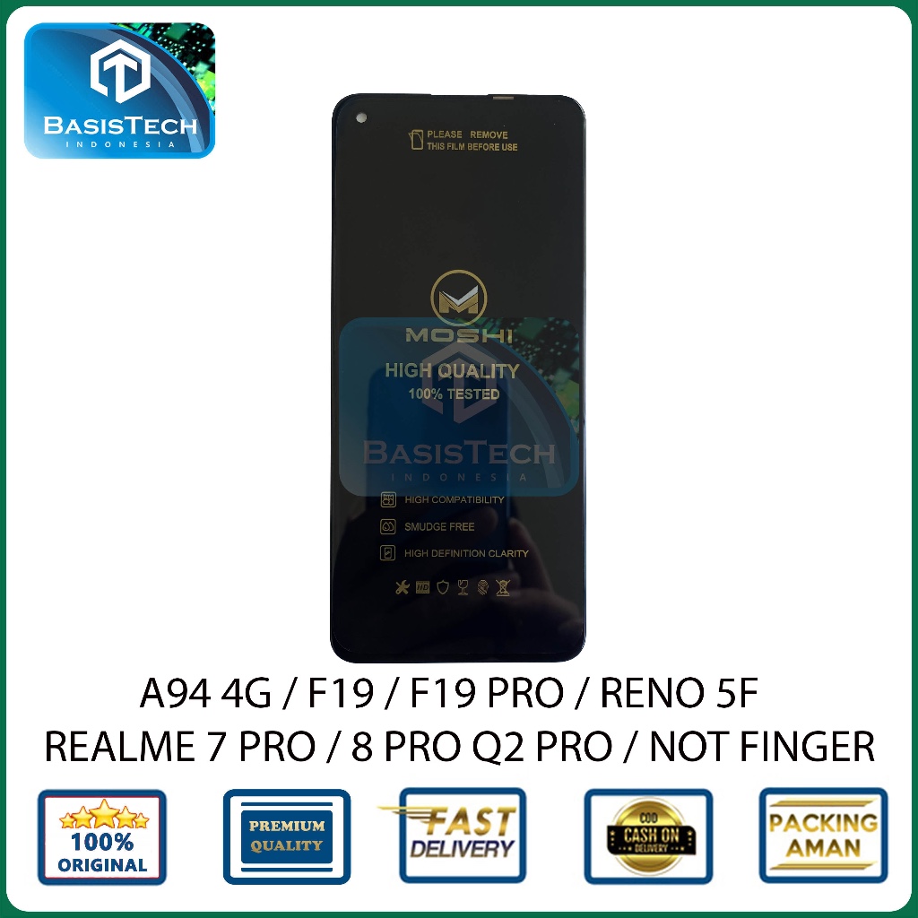 LCD REALME 7 PRO - REALME 8 4G - REALME 8 PRO - X7 - Q2 PRO +TOUCHSCREEN - NOT FINGERPRINT