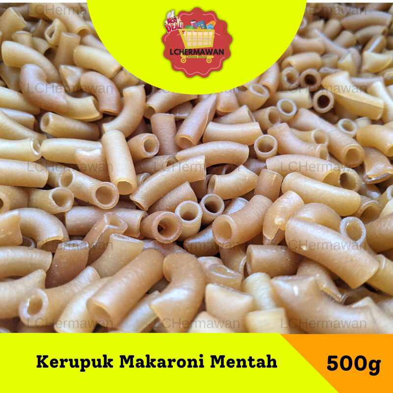 

kerupuk macaroni makaroni seblak mentah siap goreng mekar murah