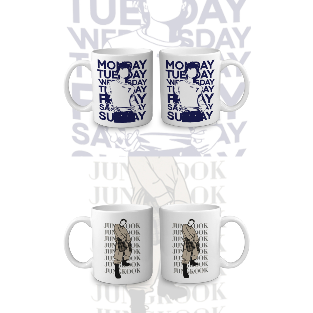 Mug / Gelas / Kado / Hampers - Jungkook | Bts