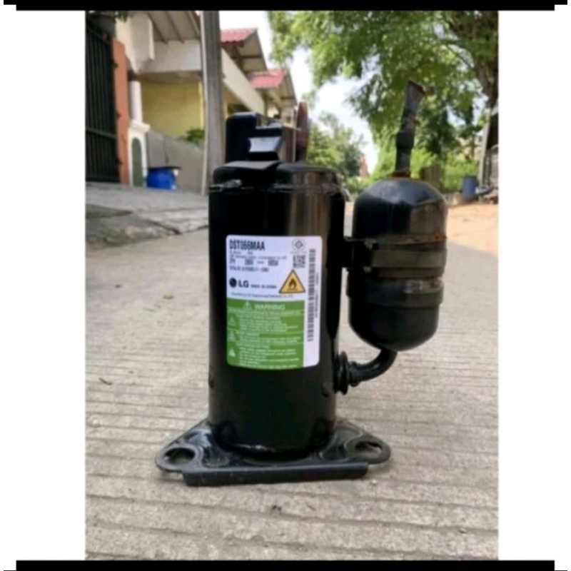 kompresor AC LG dual inverter ½pk-1pk R32,