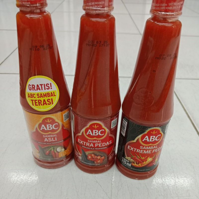 

Abc saus sambal All varian 275ML