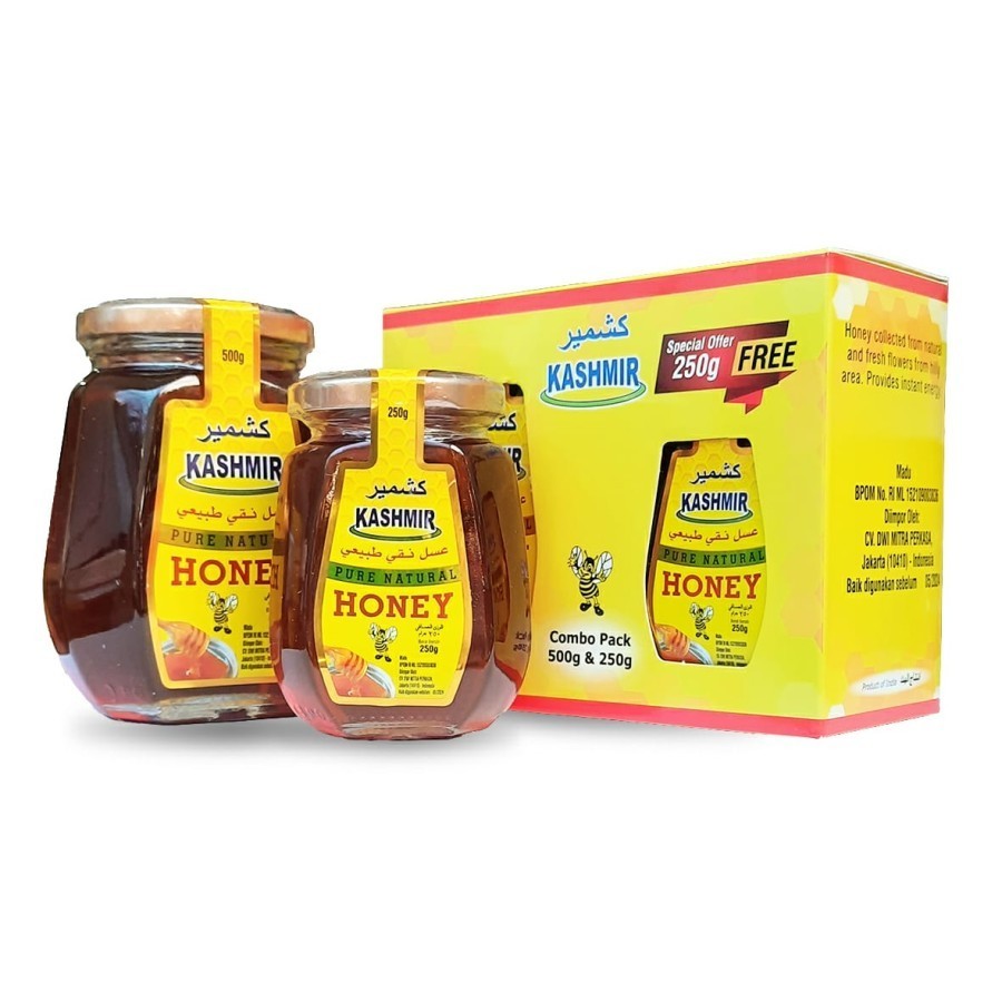 

Madu Kashmir Combo Pack 500gr Free 250gr