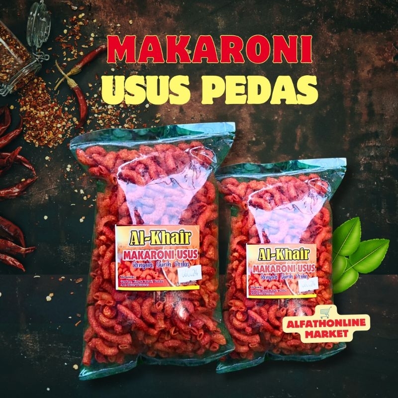 

Makaroni Usus Pedas Daun Jeruk 250 gr Makaroni Bantet Camilan Gurih Renyah Extra Pedas