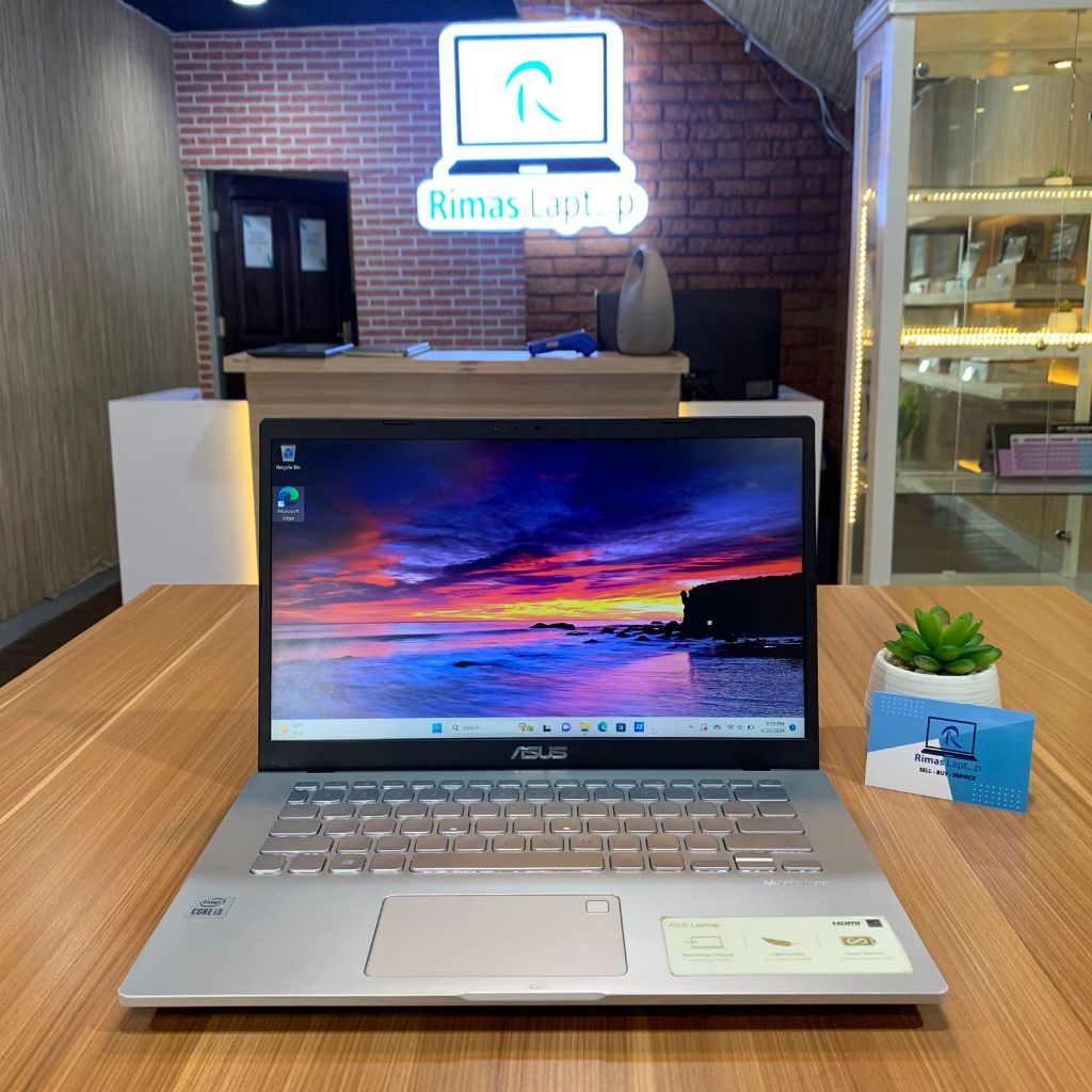 ASUS VIVOBOOK 14 INTEL CORE I3 GEN 10 RAM 4GB SSD 256GB BEKAS SECOND