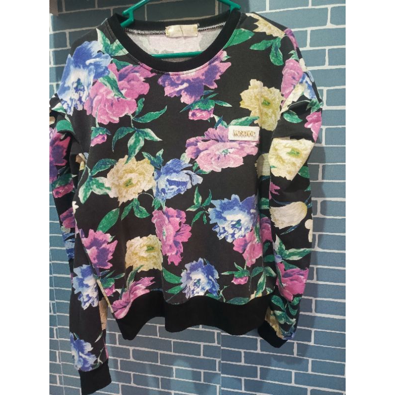 Blouse wanita bunga bunga