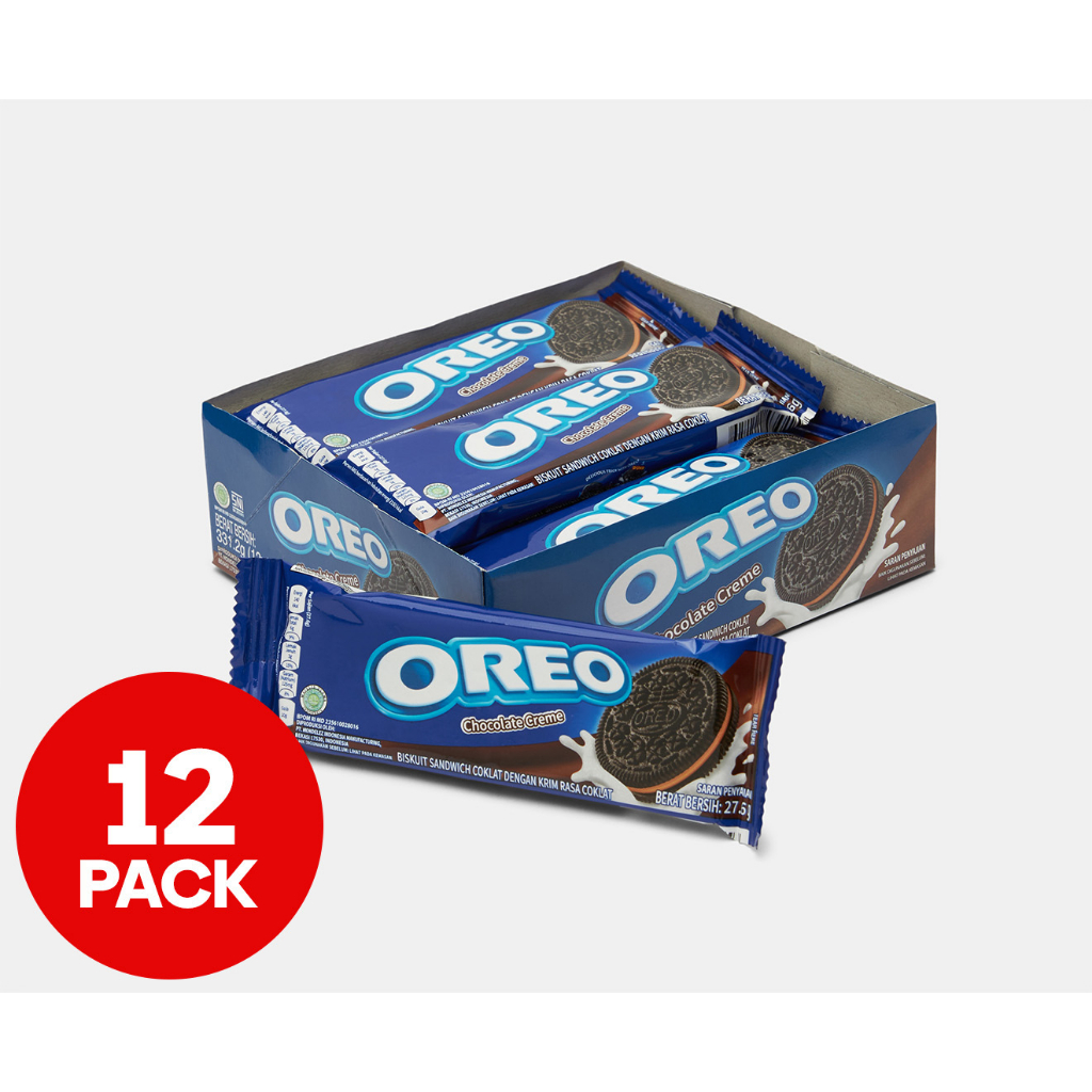 

OREO COKLAT CREME 27.6G/BOX