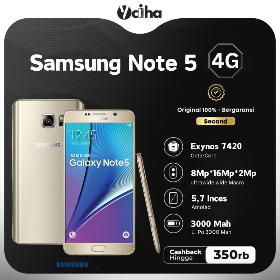 Samsung Note 5 4/32GB Second