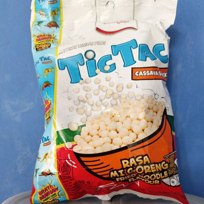 

TICTAC MAKANAN RINGAN PILUS MIE GORENG 80GR