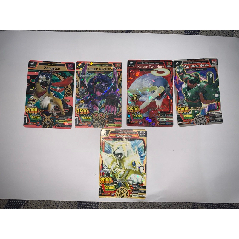 Kartu Animal kaiser AK Ultra-Rare Fighter Card KW/palsu **HARAP CHAT TOKO UNTUK REQUEST KARTU**