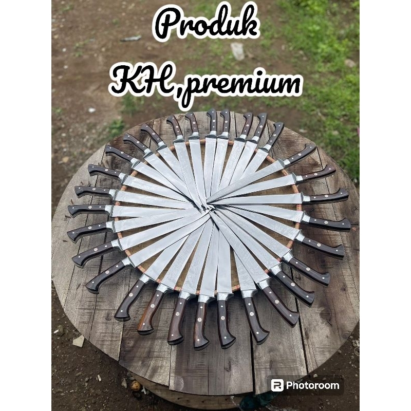K_H k110 premium G0lseM tipe O7 Pisau Sembelih Premium Baja Bohler K110 Original - Alat Potong Hewan