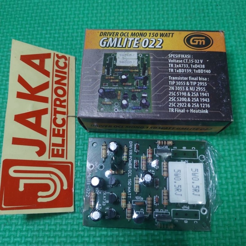 Kit Driver Ocl 150 watt Mono GMLITE GM Lite 022