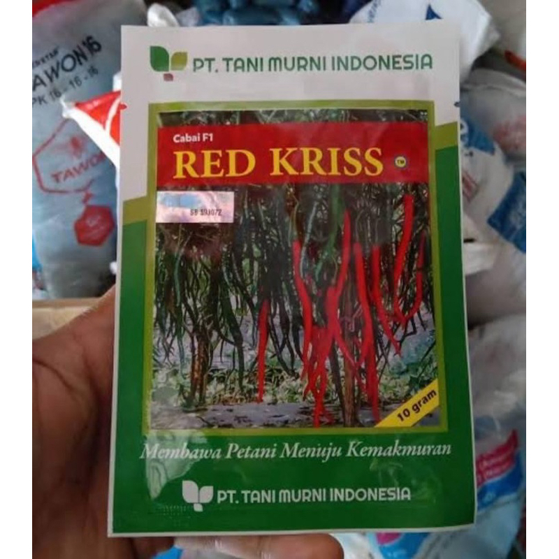 Benih bibit Cabe Keriting RED KRISS F1 10 gram