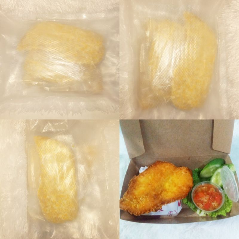 

chicken katsu +sambel geprek/saos