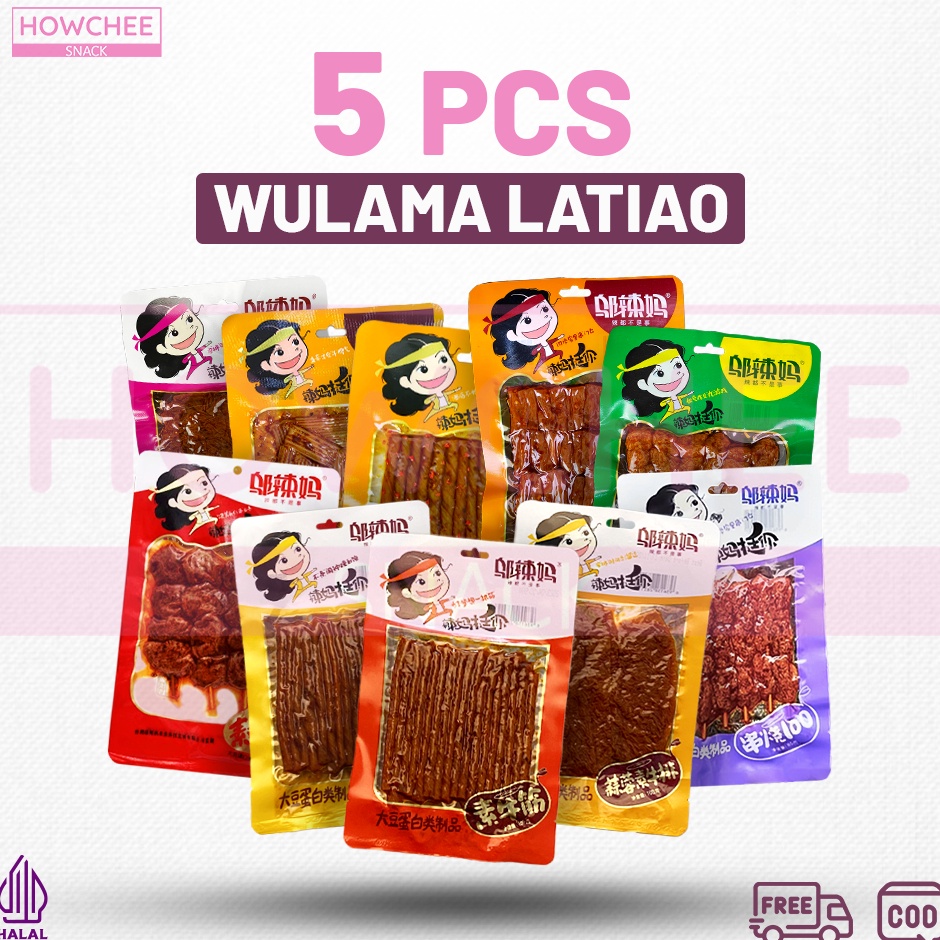 

Pasti Tertarik Latiao Howcheesnack HALAL Wulama 5 pcs Gluten Latiao Snack a Vegetarian Food