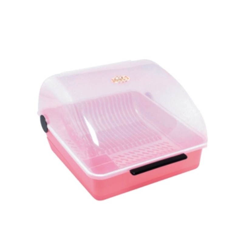 [READY STOCK] RAK PIRING PLASTIK TUTUP NAGATA 509 | DISH DRAINER NAGATA 509