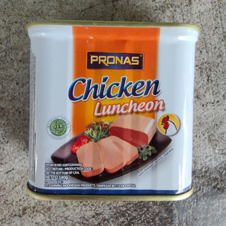 

Belanja Nyaman PRONAS CHICKEN LUNCHEON 34gr