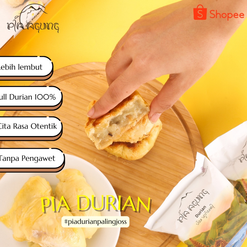 

Spesial Bakpia durian enak Pia Agung Bali Buktikan sendiri nikmatnya Pia durian dari kami