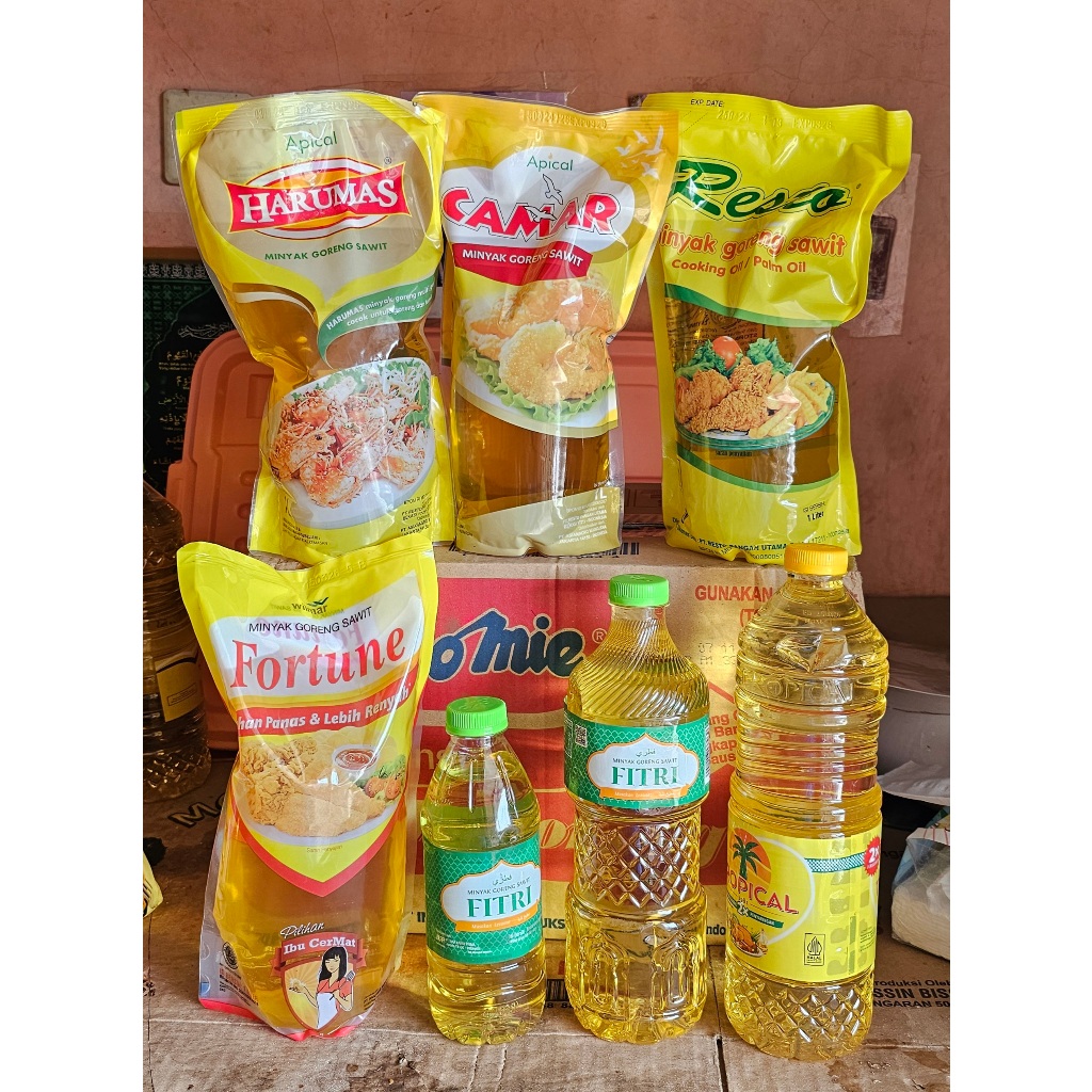 

Minyak Goreng Kemasan 1 Liter ( JABODETABEK & JAWA BARAT )