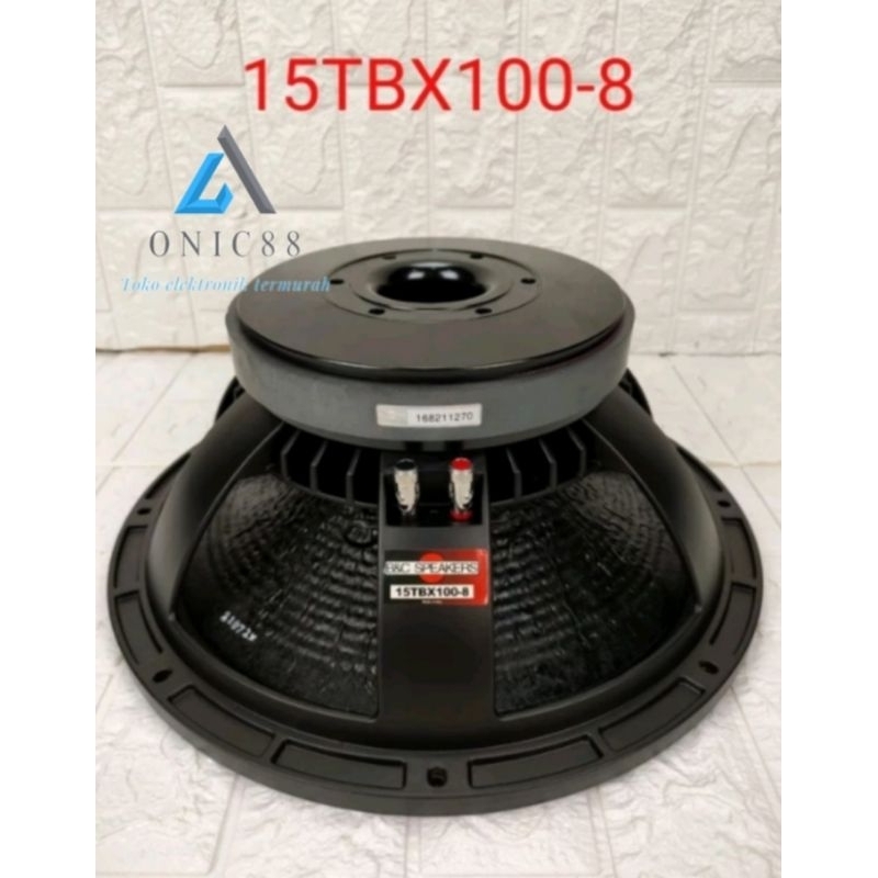 B&C SPEAKER WOOFER TYPE 15TBX100-8 15 INCH