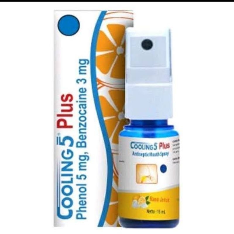 Cooling 5 plus obat sakit gigi semprot