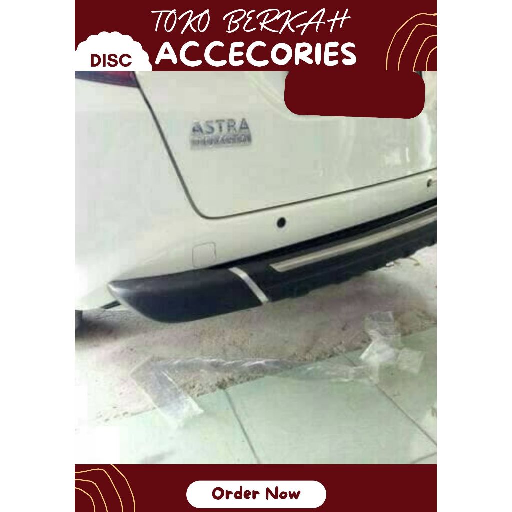 Tanduk belakang PREMIUM CALYA BUMPER belakang CALYA pengaman belakang CALYA variasi mobil CALYA