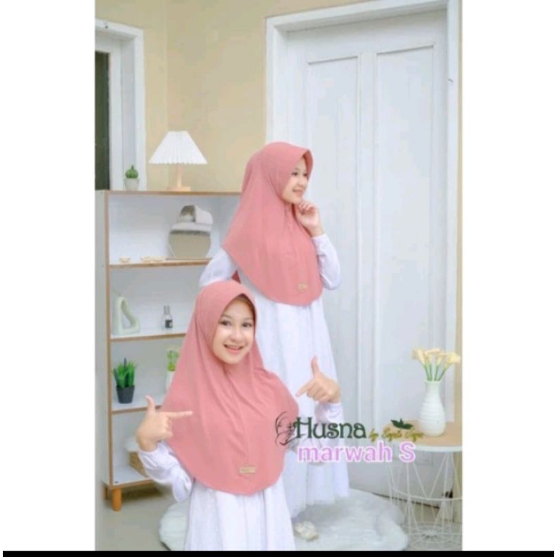 jilbab Marwah S Original Husna by Sugih jaya hijab
