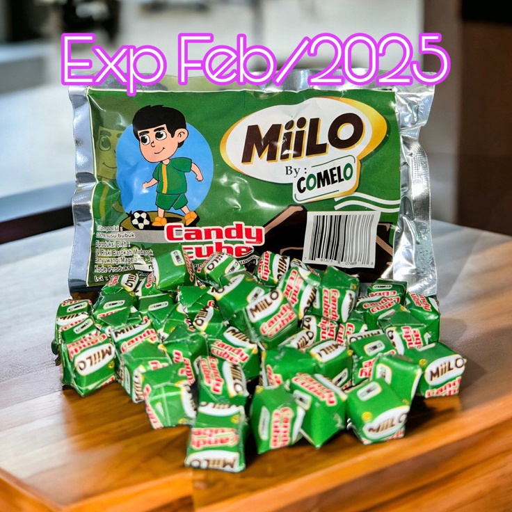 

Top Seller MIILO CUBE ISI 5 CANDY CUBE MILO CUBE PERMEN MILO LOKAL CEMILAN COKELAT VIRAL TASIKMALAYA