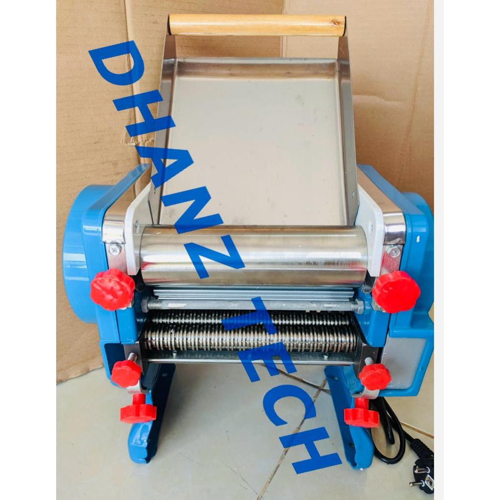 Mesin Cetak Mie Listrik / Mesin Penggiling Mie Listrik / Mesin Giligan Mie Mi Listrik 200 Mm 20 Cm /