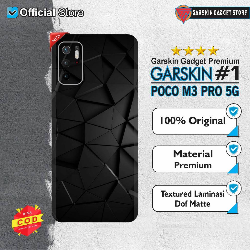 Garskin POCO M3 PRO 5G Skin Gadget Motif Abraks 2pcs