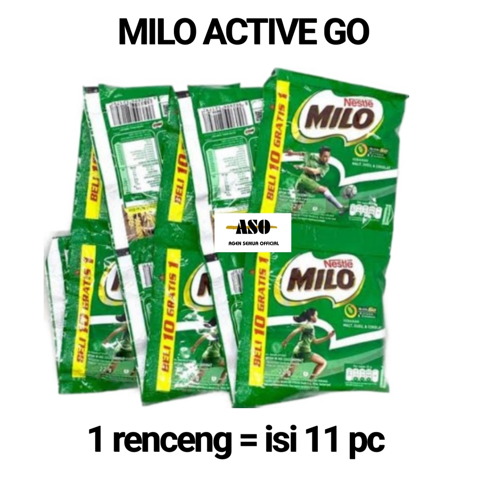 

Dijual kakak MILO ActivGo Susu Bubuk Sachet 22 gr RENCENG ISI 11 pc