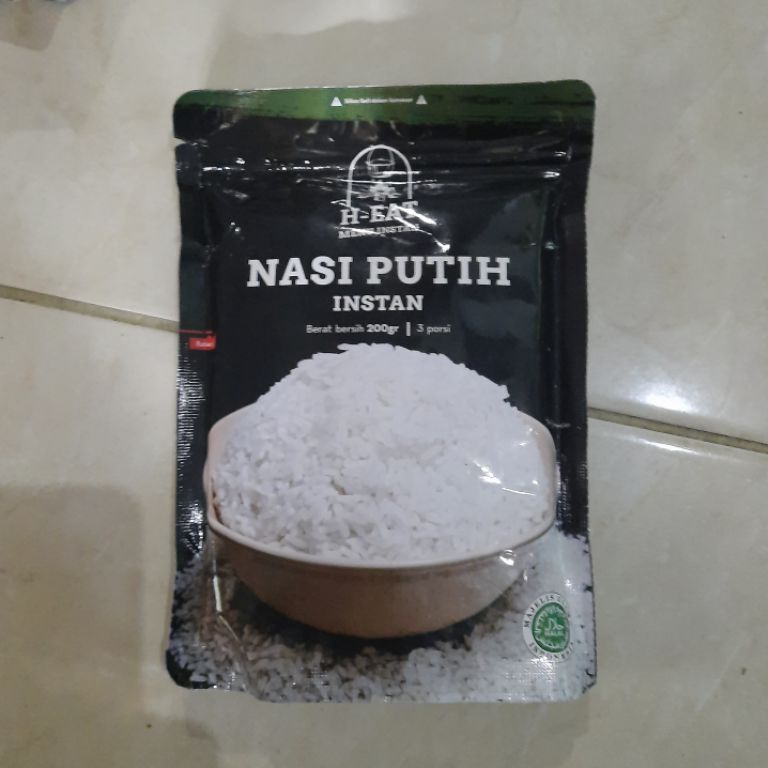 

Promosi Menarik heat nasi putih instan 3 porsi 2gr