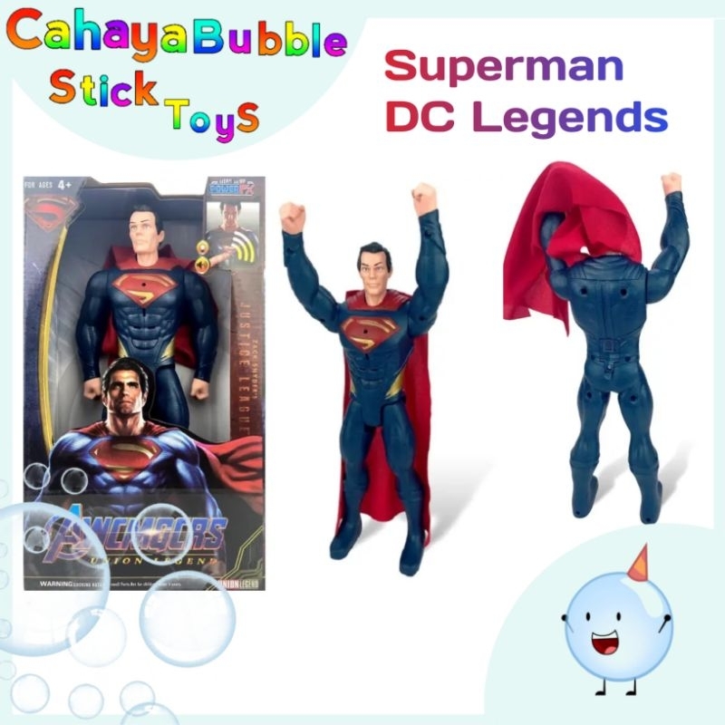 Mainan figure Superman Avenger batman captain marvel action figure 30cm | Superhero