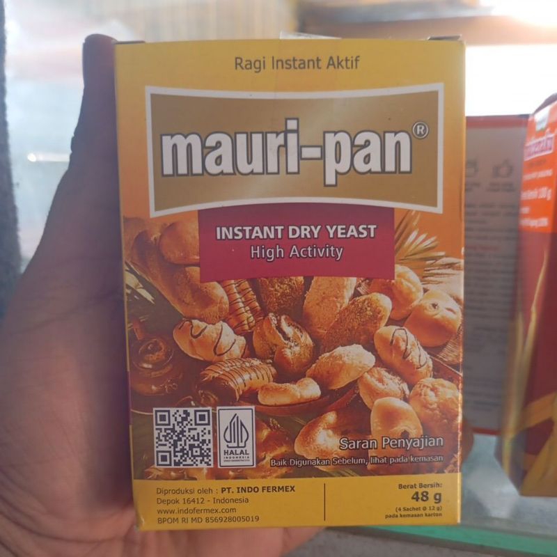 

Mauripan Ragi Instan Aktif / Pengembang 12gr & 48gr